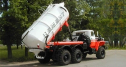 BCM-50 Bulk Material Tanker on KAMAZ Chassis 8m³