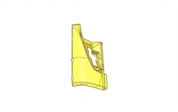 Left Corner Cladding Assembly for Vehicles 5299-401-5302530-10