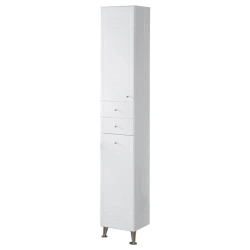 Classic Style Aquaton Domus Left White Column Cabinet 1A122003DO01L1.A122.0.03D.O01.L