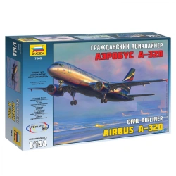Passenger Airliner Airbus A-320 Assembly Model