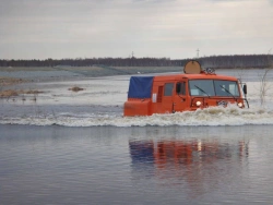 Floating Cargo Snow and Marsh Vehicle TTM-3902GR