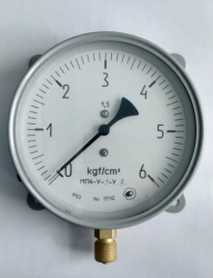 Pressure Gauge MP4-U-2 for Measuring Liquid and Gas Pressures