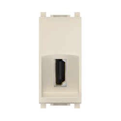 CADUCEUS ALING Experience HDMI Type A-A Hidden Socket 1M Beige, Art. 74285.9