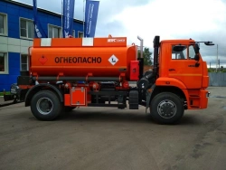 Fuel Dispensing Truck ATZ-10 TK142010 for KAMAZ Chassis