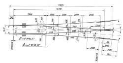 R65 Type Switch Mark 1/6 for 1435 mm Gauge Railways (Project MSZ.8354.00.000)