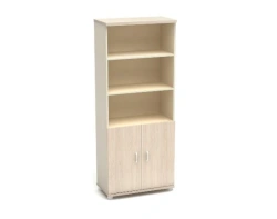 High Cabinet with Three Open Shelves, K04 Modern Series