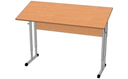 Adjustable Student Desk with Tiltable Top, Model 2СУРН-3