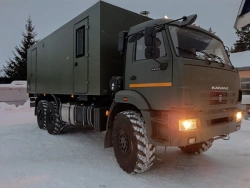 Cargo-Passenger Van Workshop KAMAZ 43118-RS Model 675411