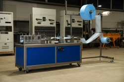 Semi-Automatic Production Line for Hygiene and Medical Masks, Non-Woven Material