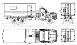 Emergency Rescue Vehicle Model 5777CK on Ural Chassis 4320 Series