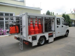 Transport Vehicles for Emergency Services and Police on GAZelle NEXT Chassis A21R23, A21R33, A22R23