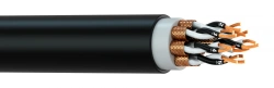 Low Smoke and Gas Emission Installation Cable with Copper Shield, Fire Resistant MKESHVvng(A)