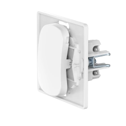 Caduceus Aling Eon Single-Pole Hidden Switch 10A, 250V, White, E607U.0
