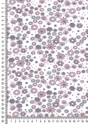 Elastic Melange Knitted Fabric (50% Cotton, 50% Polyester) 1+1