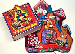 Educational Play Set "Teremok" - Fabric House Toy