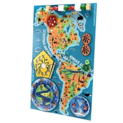 Educational Busy Board Animal and Plant World of North and South America - Our Planet Earth Series