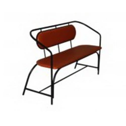 Bench with Backrest for Comfort and Support