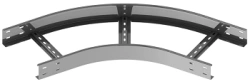 Horizontal 60 Degrees Radius Angle for Self-Supporting Cable Trays LTI 000x00 U60