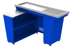 Cash Register Box KB-1.5-1N Single Storage (Blue)