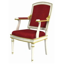 Elegant Theater Chair with Wooden Frame - Emperor Model
