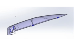 Rear Left Fairing Assembly for Vehicles 5299-401-5602620