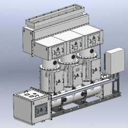 GenAir-GAN Generator Linear and Neutral Lead Block 10-20 kV, 3150-1800 A