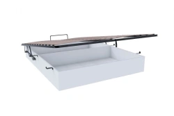 Bed Frame with Lift Mechanism 1600 LD.900020.000 (White)