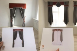 Decorative Curtains for Doors, Windows, and Niches - Article 00006