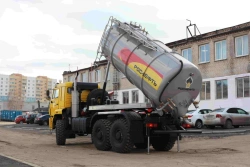Cement Truck for Dry Cement Transport 9666R (Modifications 9666R6 on KAMAZ Chassis 43118-A5, 43118-50)