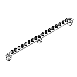 Main Grounding Busbar GZSH.02-430.570.16M8-GTs