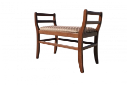Elegant Wooden Bench No. 61