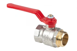 Nickel-Plated Ball Valve Dist, Expert Series DN25 1" B1-B2, N123R