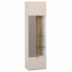 SOHO FGE-02.DS/DV Right Showcase Cabinet 2134 (Mokko)