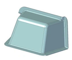 Left Hood Hinge Cap for LIAZ 529265 - Part Number 529265-5601291-03