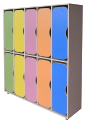 Children's Two-Tier Clothing Cabinet Model S.11.05