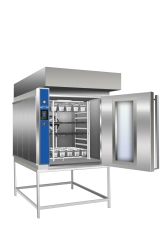 Electric convection-rotary ovens EMB 053/1 TRE with manual loading
