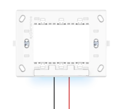 CADUCEUS ALING Experience Mounting Frame with Blue LED Backlight, Art. 71303.5