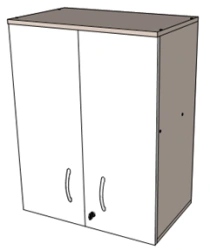 Wall-Mounted Shelf for Cleaning Tools