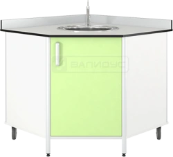 Medical Corner Cabinet with Sink TMU-1K
