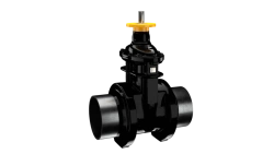 Rubber-clad Wedge Valve for Gas Supply 31вч24р1