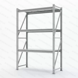 Heavy-Duty Metal Storage Rack for Warehousing