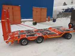 3-Axle Lowbed Trailer BZAP 94563M for Heavy Cargo Transport