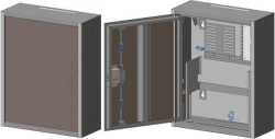 Reinforced Wall-Mounted Distribution Cabinet 4U - Model SHRN-4U-MT-3.1