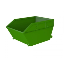 Metal Waste Collection and Storage Bunker 3000-10000L