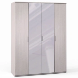 Flash Bedroom Furniture Set - 4-Door Wardrobe FU1 with Mirror