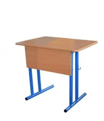 Student Desk "Schoolboy" Single Non-Adjustable with Tilt Angle, Model 50086