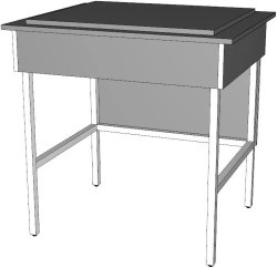 Anti-Vibration Weighing Table with Lid STV-2