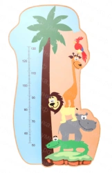 Animal Growth Chart Wall Decor NRO-005