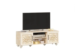 Alexandria LD 618090.000 TV Stand (Leather Lento/Rustica)