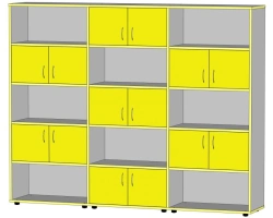 Modular Multi-Section Cabinet Series "Quantum